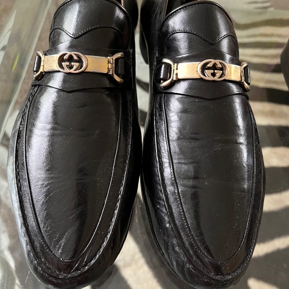 Gucci mens “Jorden”horse bit loafer  10 1/2